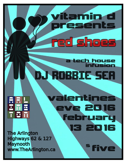 Red Shoes Robbie Sea The Arlington Valentines 2016