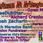 Arlington Autumn October 2015 FreeDubStar Richard Cranium Noah Zacharin Tich Maredza Random Order