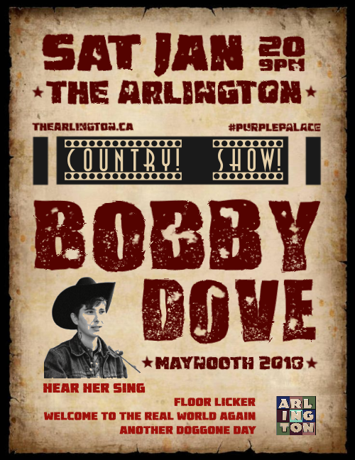 Bobby Dove Maynooth Arlington January 20 2018