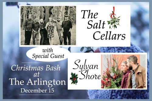 The Salt Cellars with Special Guest Sylvan Shore Christmas Bash at The Arlington December 15